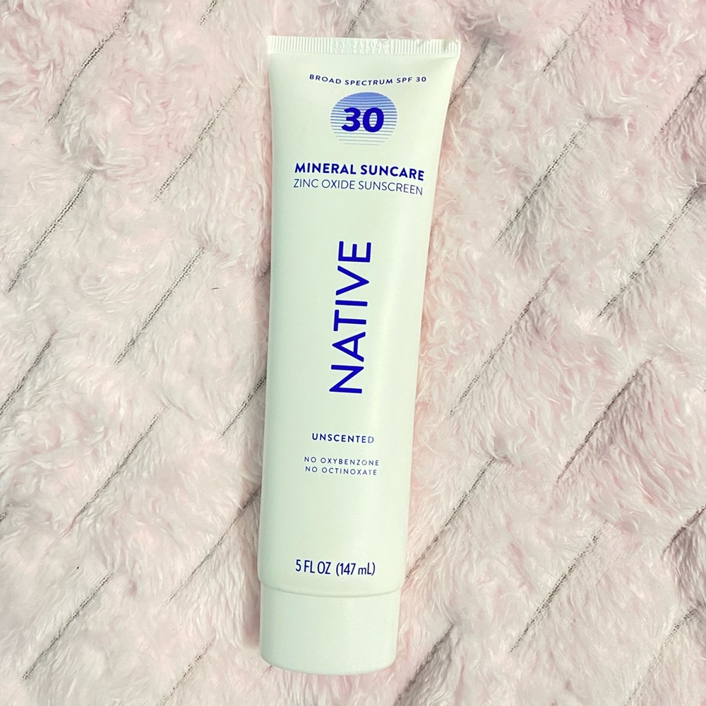 Native mineral sunscreen